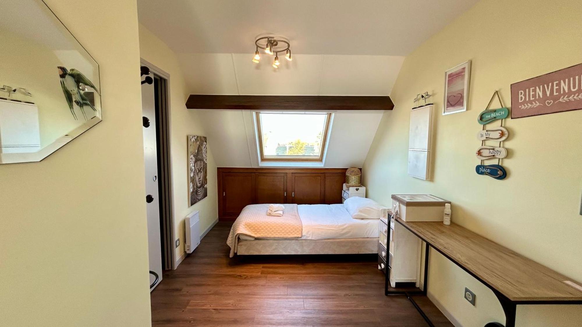 Plein Sud, appartement vue baie, accès direct plage Le Crotoy Esterno foto