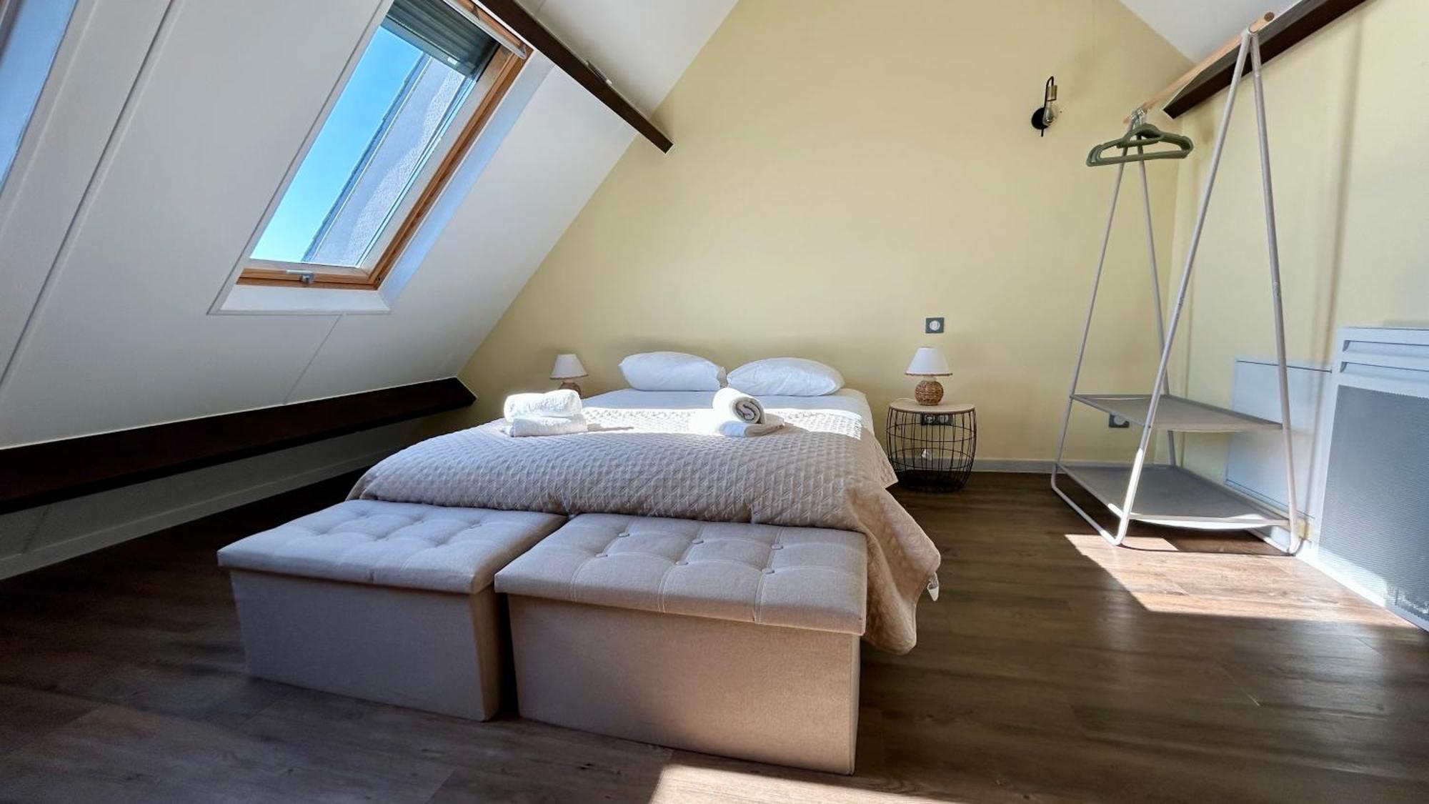 Plein Sud, appartement vue baie, accès direct plage Le Crotoy Esterno foto